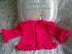 30. Micro Preemie-3 Month Girls Frill Sleeve Cardi