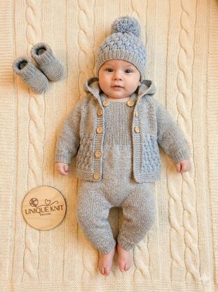 "Popcorn" 4 piece set