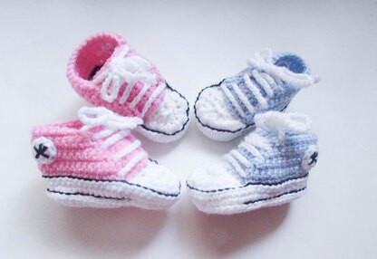 Baby Booties Hi High Top