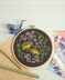 Hawthorn Handmade Japanese Garden Black Embroidery Kit