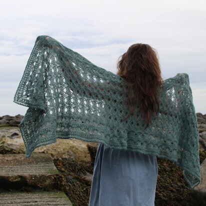 CeCe (Crown & Cat) Shawl - knitting pattern