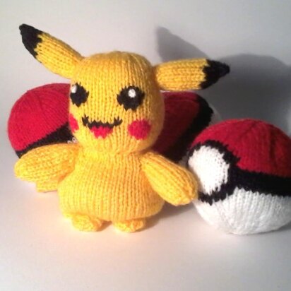 Pokemon pikachu and pokeball