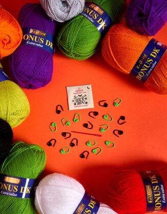 Sirdar Halloween Crochet Along Blanket