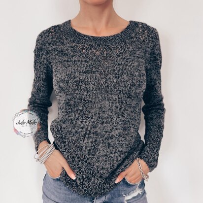 Women’s lace insert jumper