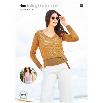 Tops in Rico Essentials Cotton DK - KIC1008 - Downloadable PDF