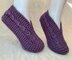 Easy to Knit Bow Slippers