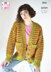 Sweater and Cardigan Knitted in King Cole Fashion Aran - 5862 - Downloadable PDF