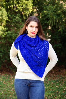 Twelve-Bar Blues Shawl