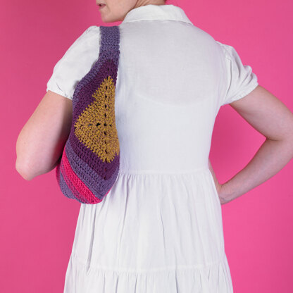 Sundown Shoulder Bag - Free Crochet Pattern for Women in Paintbox Yarns ...
