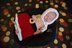 Newborn Mrs. Claus Hat and Skirt