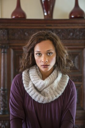 Wallis Cowl in Berroco Andean Mist - 347-2