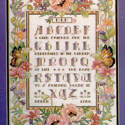 Alphabet Floral Sampler - PDF