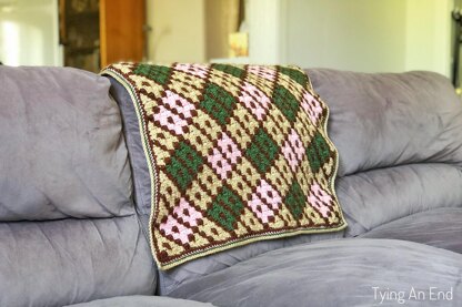 Argyle Lap Throw