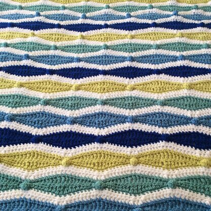 Bobble Wave Blanket