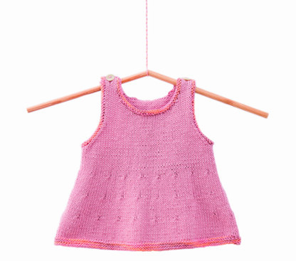 Dress and Panties in Rico Baby Cotton Soft DK & Rico Baby Cotton Soft Print DK - 885 - Downloadable PDF