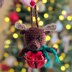 Moose Jingle Bell Ornament
