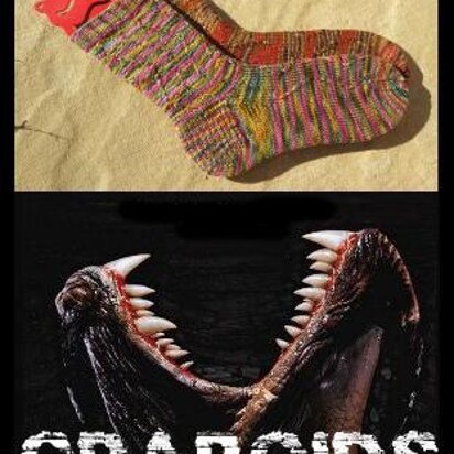 Graboids - knitting pattern