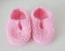 Monica - 4ply baby shoes or slippers