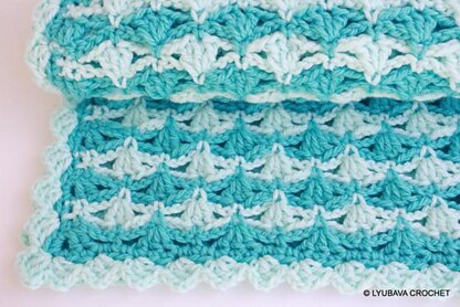 Chunky Crochet Baby Blanket It's a Boy!