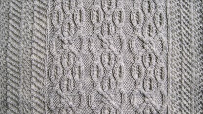 Donnegal Cable Lace Shawl