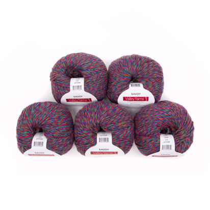 Valley Yarns Savoy 5 Ball Value Pack