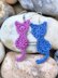 Cat applique & earrings Ver2