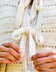 Pixie Tie Cardigan in Fable Brushed Aran - Downloadable PDF