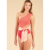 New Look Misses' Swimsuit and Wrap Skirt N6734 - Paper Pattern, Size 8-10-12-14-16-18-20
