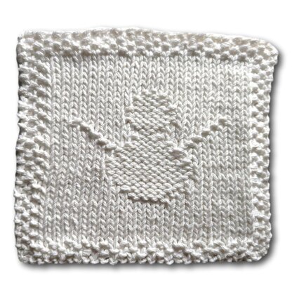 January: Snowman Washcloth