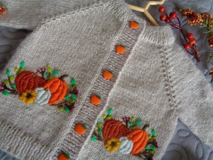 Pumpkin Cardigan