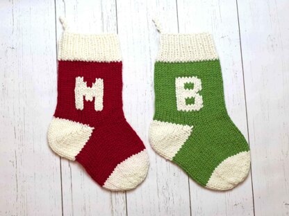 Monogram Christmas Stocking