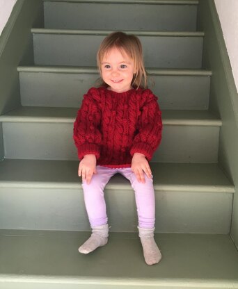 Textured Toddler Sweater