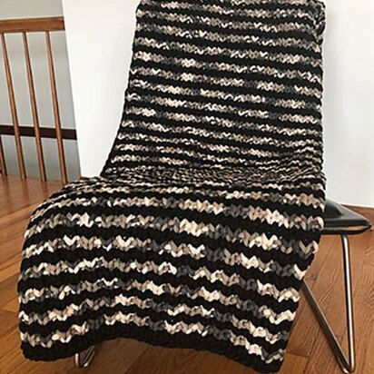 River Rock Blanket - knitting pattern