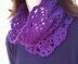Jennifer - floral lace cowl