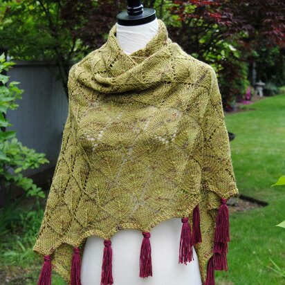 Habitat Shawl - knitting pattern
