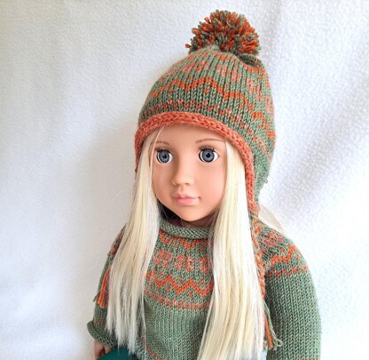 Doll Forest Sweater and Beanie