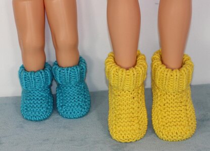 Childrens Super Chunky Slipper Boots Circular