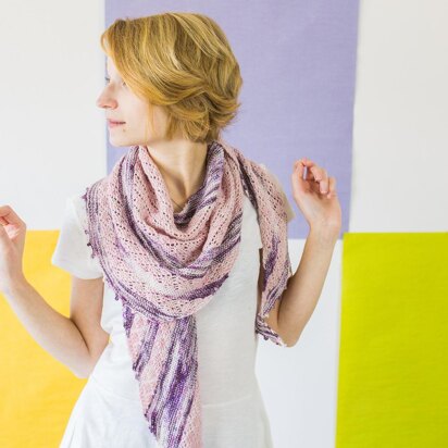 Rêveuse Shawl - knitting pattern