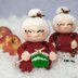 Chocolate Orange Covers - Santa & Mary Christmas