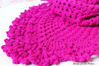 Raspberry Shawl