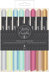 American Crafts Kelly Creates Brush Pens 8/Pkg - Metallic Jewel