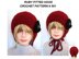 501, Ruby Fitted Hood Hat, crochet pattern