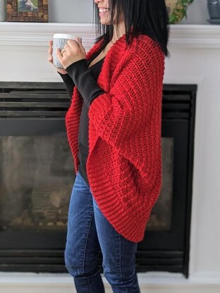 Ragged Falls Cocoon Shrug (Ladies)