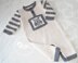 Lil Hoot, Onesie / romper with matching hat P084