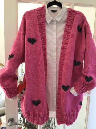 Xmas request cardigan for my niece