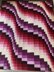 Queen Bargello Wave Bedspread