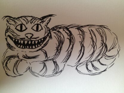 Cheshire Cat Shawl