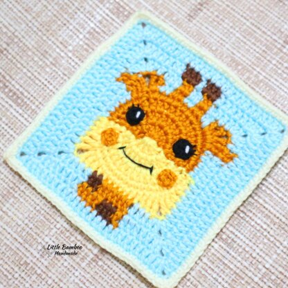 Giraffe Granny Square