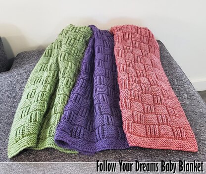 Follow Your Dreams Baby Blanket