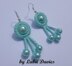 Crocheted Earrings NACRE